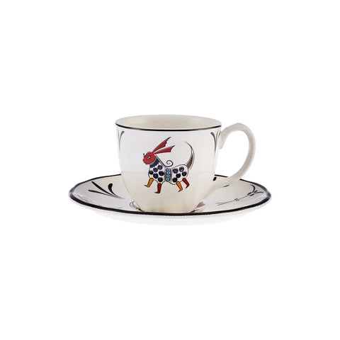 Karaca Paye Seldschuken-Serie Espressotassen für 2 Personen