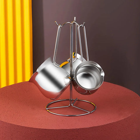 Karaca Osaka 3Ply PowerSteel 316+ Stahl Kaffeekanne Set