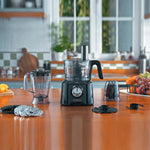 Karaca Mastermaid Power Multifunktionsset 10 in 1 Lebensmittelzubereitung 2000W Shiny Black