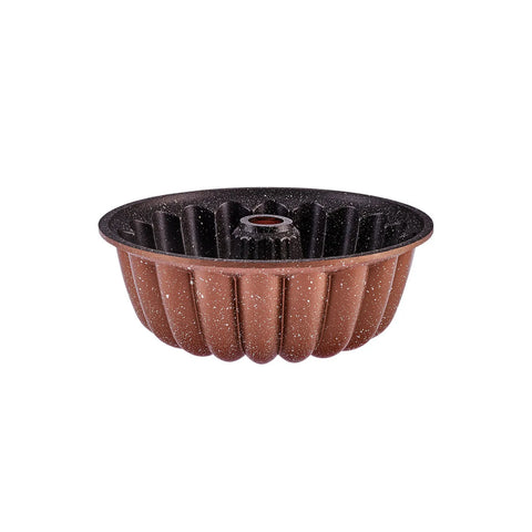 Karaca Lina Geschnittenes Gold Gusskuchenform 25 cm
