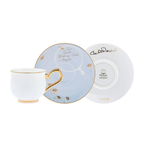 Karaca Unicef Betul Mardin Haldun Dormen Kaffeetassen-Set für 2 Personen 90 ml