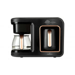 Karaca Hatır Plus 2 in 1 Kaffeemaschine Schwarz Kupfer 1385W