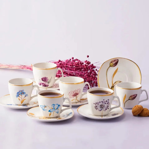 Karaca Revive Kaffeetassen-Set für 6 Personen