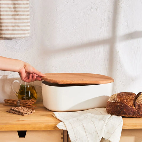 Karaca Nef Melamin 2 in 1 Brotkasten Beige