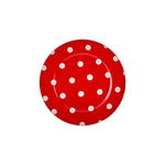 Karaca Polka Dot Rot Porzellan Dessertteller 19 cm