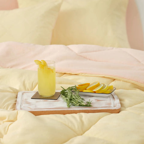 Karaca Home Smart Comfort Lemon Einzel Bettbezug Set
