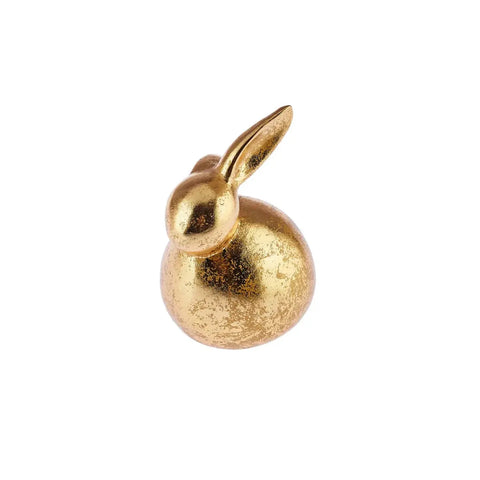 Karaca Ostern Dekorative Kaninchen Trinket 11cm Gold