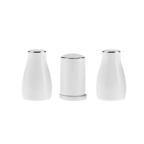 Karaca Rowan für 12 Personen New Generation Bone Geschirrset, 69 Teilig, Platin 