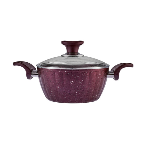 Cookplus Biogranit Dream 7-teiliges Kochgeschirr-Set Violett
