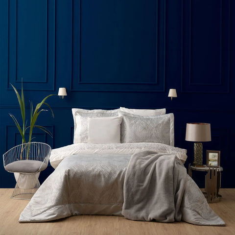 Karaca Home Lyra Silber 8 Teilig Hochzeitsset