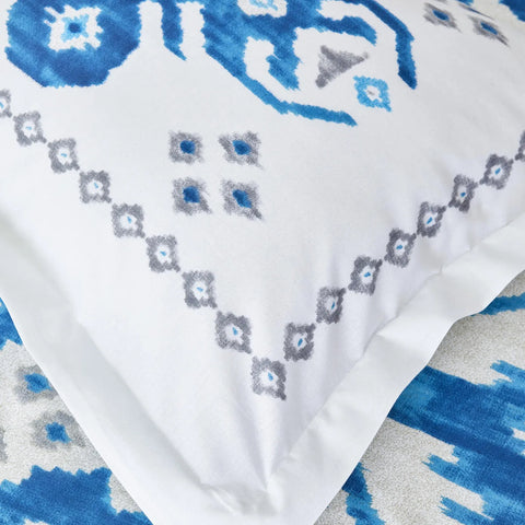 Karaca Home Neos Blau 100% Baumwolle Einzelbettdecke Set