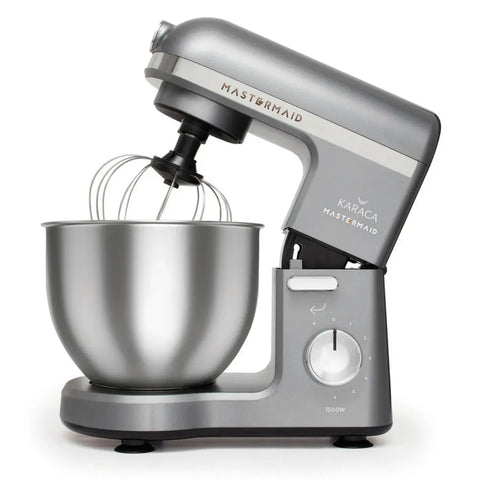 Karaca Mastermaid Chef Küchenmaschine Galaxy Grau 1500 Watt 5 Liter Fassungsvermögen