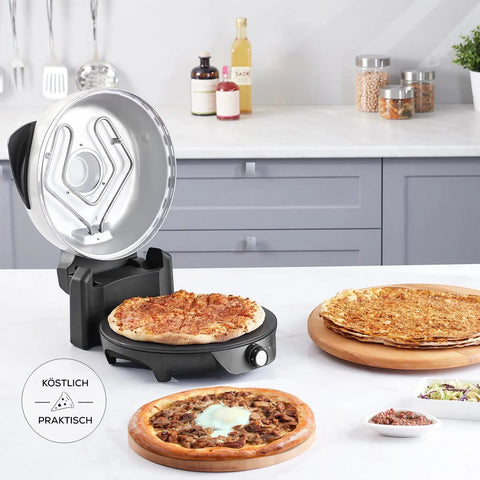 Karaca Gastro 10 in 1 Pizza und Lahmacun Maschine Biodiamond Soft Cream
