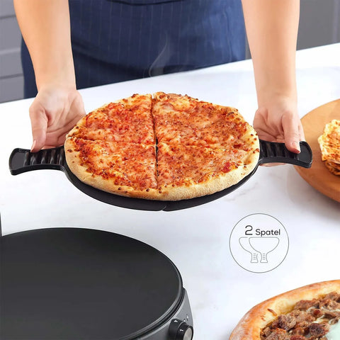 Karaca Gastro 10 in 1 Pizza und Lahmacun Maschine Biodiamond Soft Cream