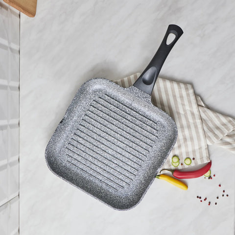 Karaca Serra Grau Biogranit Grillpfanne 28cm 