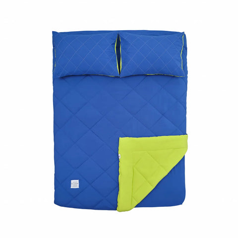 Karaca Home Smart Comfort Blueberry 100% Mikrofaser Bettdecke mit Bettlaken