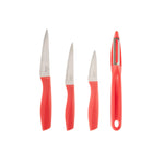 Karaca Red Peel 4-teiliges Messerset