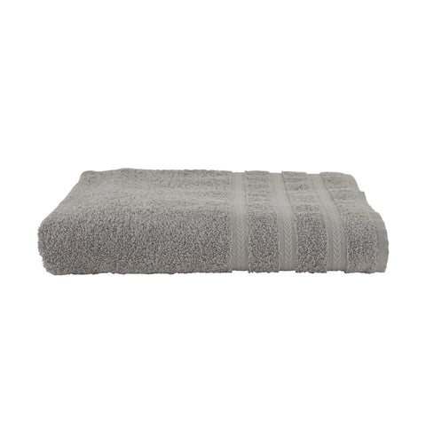 Karaca Wheat Helles Grau 100% Baumwolle Badetuch 100X150 cm