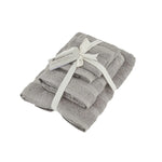 Karaca Wheat Hellgrau 100% Baumwolle Handtuch-Set