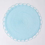 Karaca Sera Woven 2-teiliges amerikanisches Service-Set (Blau)