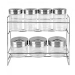 Karaca Steel 8-teiliges Glasgewürzset