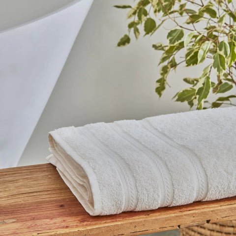 Karaca Wheat Ecru 100% Baumwolle Badetuch 100X150 cm