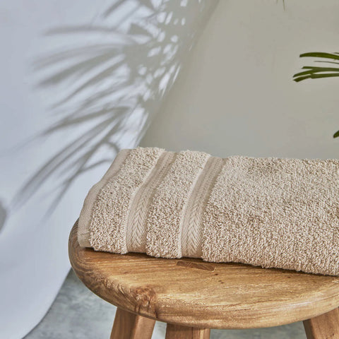 Karaca Wheat Mocha 100% Baumwolle Handtuch 50x100 cm