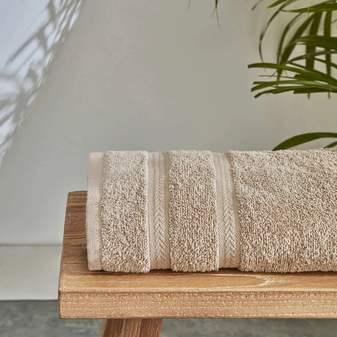 Karaca Wheat Mocha 100% Baumwolle Duschtuch 70X140cm
