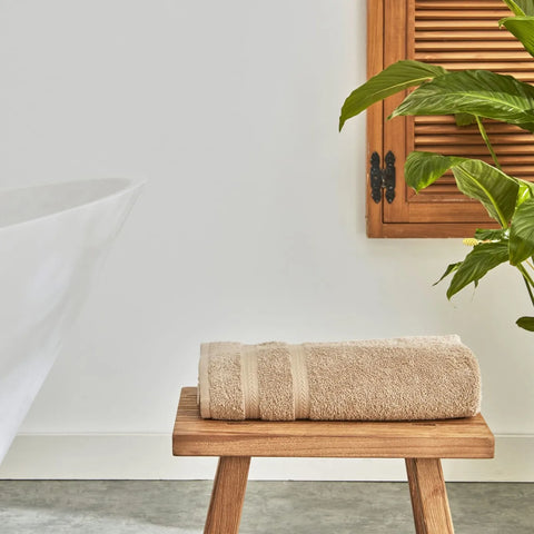 Karaca Wheat Mocha 100% Baumwolle Duschtuch 70X140cm