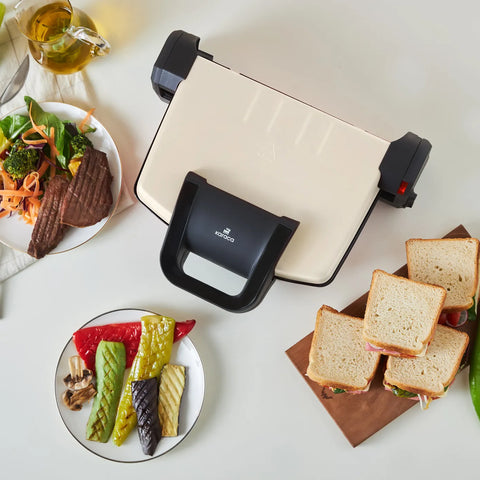 Karaca Future Essential Toaster Matt Creme 1800 W
