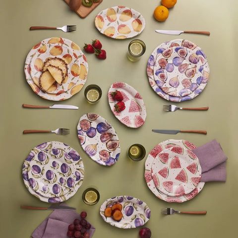 Karaca Tutti Frutti Steingut 4 Personen Geschirr Set 12 Teile