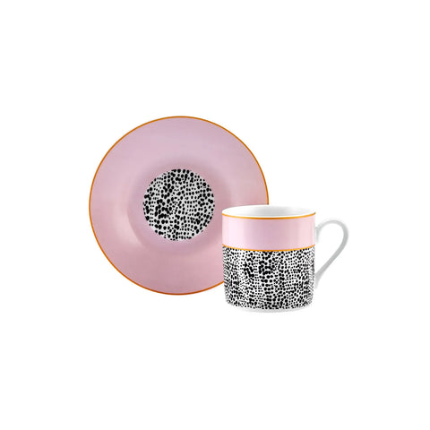 Karaca Bali 6 Personen Kaffeetassen-Set 80 ml