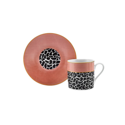 Karaca Bali 6 Personen Kaffeetassen-Set 80 ml