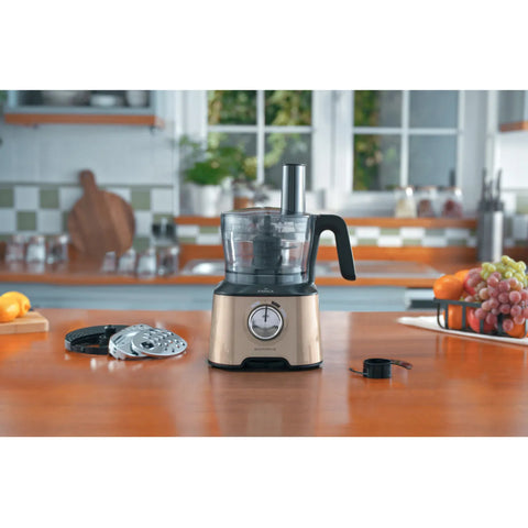 Karaca Mastermaid Power Essential Iconic Beige Lebensmittelzubereitungsset 2000 W