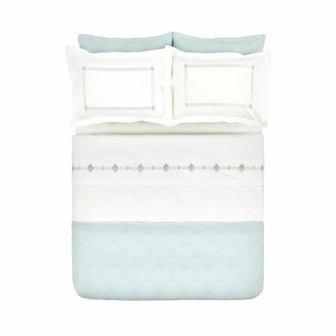 Karaca Home Diamond Double 9 teiliges Duet Set Blau