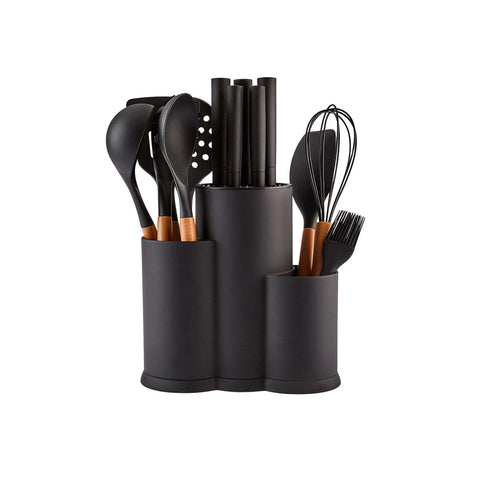 Karaca Burby Wood Service und Messerset, 14-Teilig