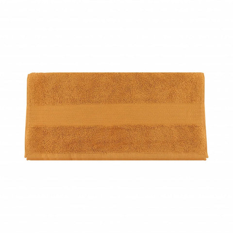 Karaca Home Back To Basic Gesichtshandtuch, 50 cm x 90 cm, Helles Senfgelb