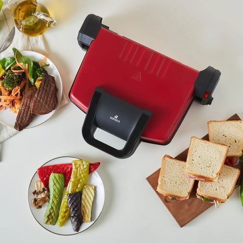 Karaca Future Essential Toaster Matt Rot 1800 W