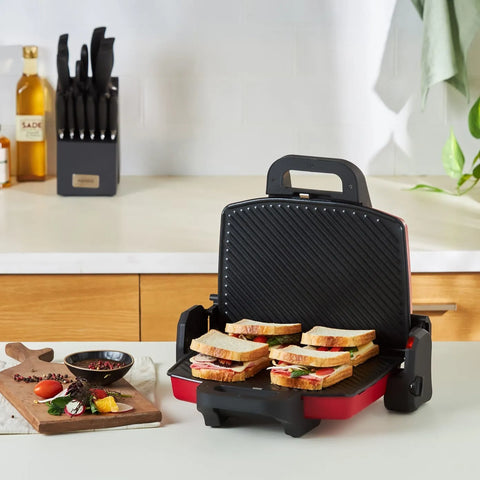 Karaca Future Essential Toaster Matt Rot 1800 W