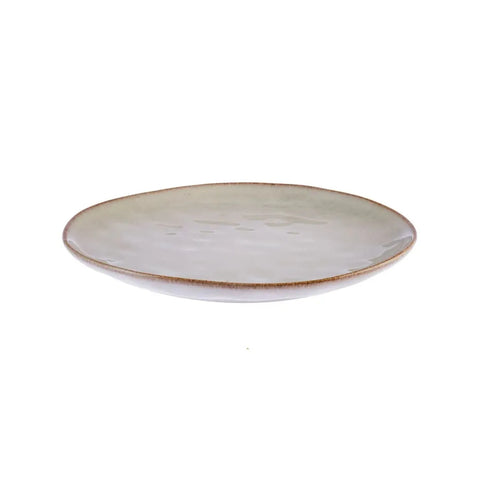 Karaca Aria Reactive Glaze Speiseteller, 27cm, Beige