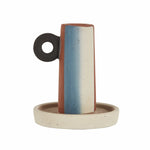 Karaca Home Simple Kerzenständer, 9,6 cm, Blau