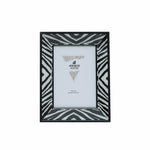 Karaca Home Wild Touch Zebra Bilderrahmen, Schwarz