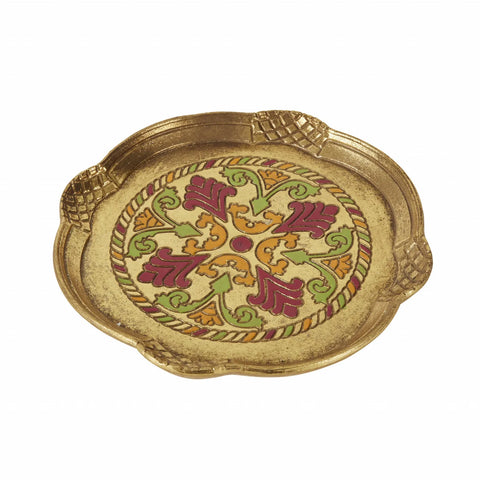 Karaca Home Joyful Dekoratives Tablett 27 cm