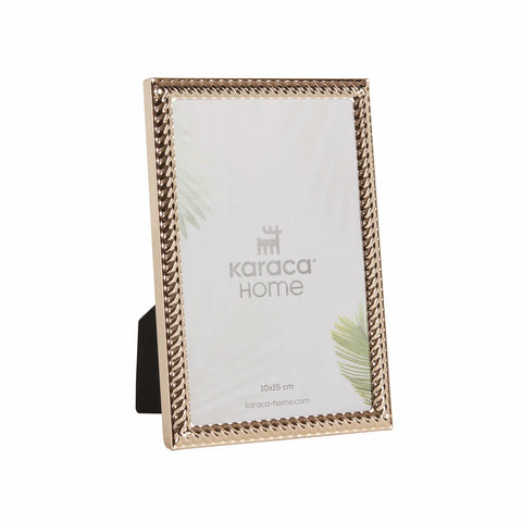 Karaca Home Lola Bilderrahmen Gold 10x15 cm