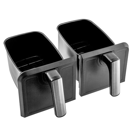 Karaca Multifry XXXL 4+4 Liter digitaler Airfryer mit zwei Kammern