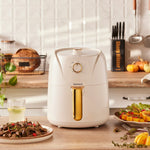 Homend Airfryday 2504H mit 8 verschiedenen Programmen, 4,3 Liter Airfryer Creme