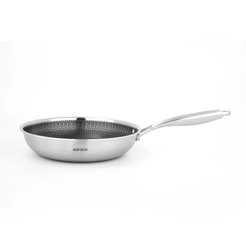Karaca PowerSteel 316+ Stahl Kochtopfset, 7-teilig