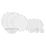 Karaca Fine Pearl Fame 58-Teiliges 12-Personen Geschirrset Gold