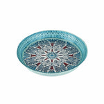 Karaca Home Anatoly Dekoratives Tablett 32 cm Blau