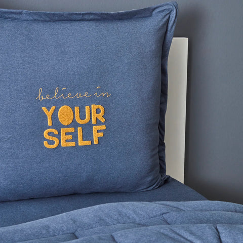 Karaca Motto Indigo Cotton Comfort Set 135X200 cm